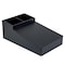Dacasso Classic Black Leather Coffee Condiment Organizer AG-1028 - alternate 9